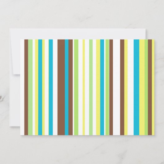 Einladungen zum 1. Geburtstag (Rückseite)