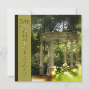 Einladungen zum 20. Hochzeitstag - Gazebo