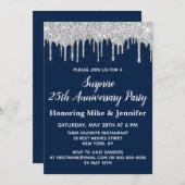 Einladungen zum 25. Jahrestag der Silver Überrasch (Vorne/Hinten)