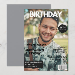 Einladungen zum 28. Geburtstag für ihn Zeitschrift