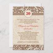 Einladungen zum 30. Jahrestag (Rückseite)