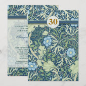 Einladungen zum 30. Jahrestag (Vorne/Hinten)