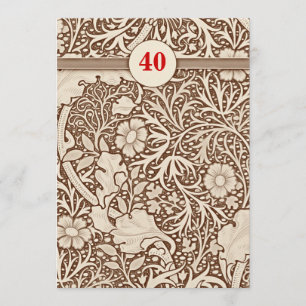 Einladungen zum 40. Hochzeitstag