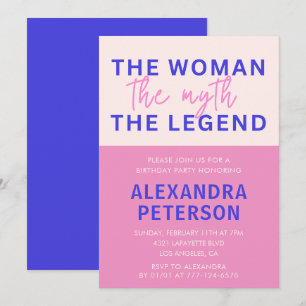 Einladungen zum 42. Geburtstag Humor Frau Mythos L