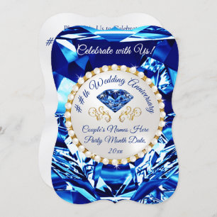 Einladungen zum 45. oder 65. Hochzeitstag,