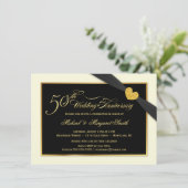 Einladungen zum 50. Hochzeitstag (Stehend Vorderseite)