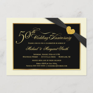 Einladungen zum 50. Hochzeitstag