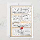 Einladungen zum 50. Hochzeitstag (Rückseite)