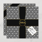 Einladungen zum 50. Hochzeitstag (Vorne/Hinten)