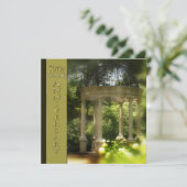 Einladungen zum 50. Hochzeitstag - Gazebo (Stehend Vorderseite)