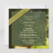 Einladungen zum 50. Hochzeitstag - Gazebo (Rückseite)