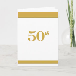 Einladungen zum 50. Jubiläum/Geburtstag