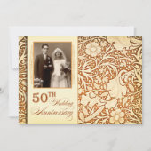 Einladungen zum 50. Jubiläum mit Foto (Vorderseite)