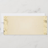 Einladungen zum 50. Jubiläum - Viktorianische Blüt (Rückseite)