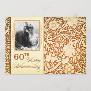 Einladungen zum 60. Hochzeitstag Foto