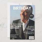 Einladungen zum 70. Geburtstag Men Him Magazine Co (Vorderseite)