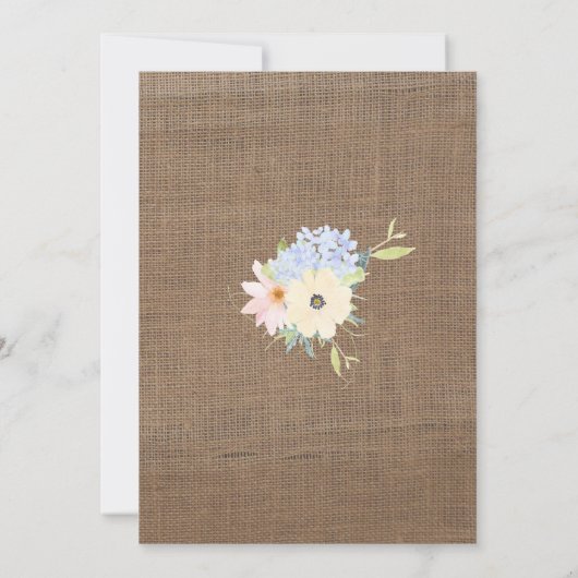 Einladungen zum 75. Geburtstag, Überraschung Party (Rückseite)