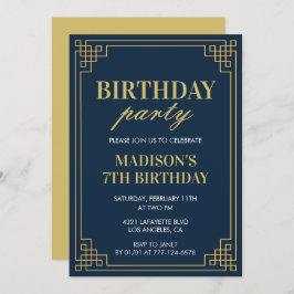 Einladungen zum 7. Geburtstag Geburtstagsfeier