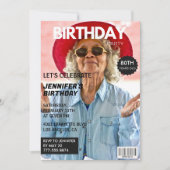 Einladungen zum 80. Geburtstag für ihre Zeitschrif (Vorderseite)