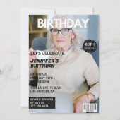 Einladungen zum 80. Geburtstag für ihre Zeitschrif (Vorderseite)