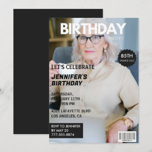 Einladungen zum 85. Geburtstag für sie Zeitschrift