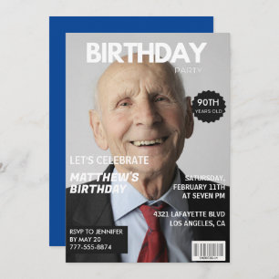 Einladungen zum 90. Geburtstag Männer Him Magazine