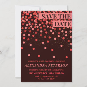 Einladungen zum 92. Geburtstag Save the Date Confe