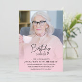 Einladungen zum 95. Geburtstag Geburtstag Abendess (Stehend Vorderseite)