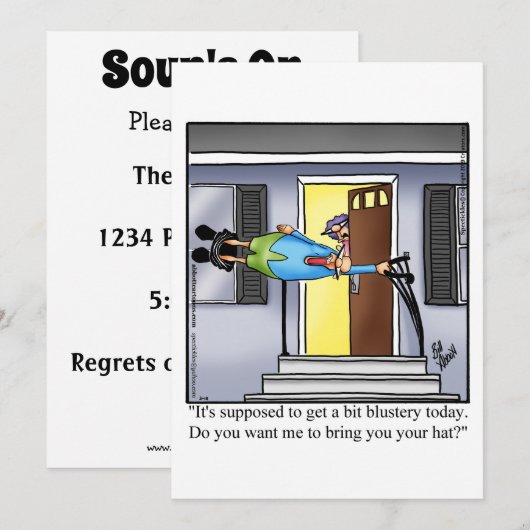 Einladungen zum Abendessen (Vorne/Hinten)