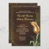 Einladungen zum Abendessen mit Vintager Probe (Vorne/Hinten)