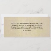 Einladungen zum Abschluss (Rückseite)