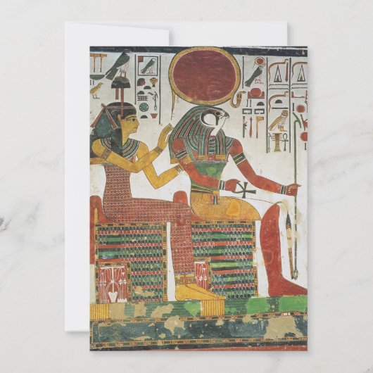 Einladungen zum ägyptischen Horus (Vorderseite)