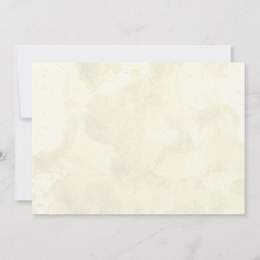 Einladungen zum antiken Eiffelturm (Rückseite)