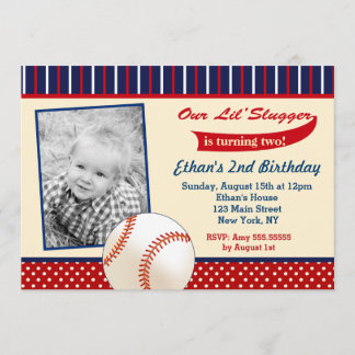 Einladungen zum Baseball Geburtstag