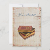 Einladungen zum Bibliothekbuch Kinderdusche (Rückseite)