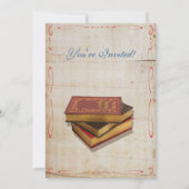 Einladungen zum Bibliothekbuch Kinderdusche (Rückseite)