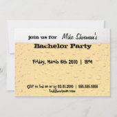 Einladungen zum Bier Bachelor (Vorderseite)