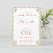 Einladungen zum Blumengeburt (Stehend Vorderseite)