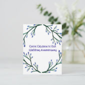 Einladungen zum botanischen Jubiläum (Stehend Vorderseite)