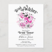 Einladungen zum Brautparty von Hexen (Vorderseite)