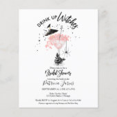 Einladungen zum Brautparty von Hexen (Vorderseite)