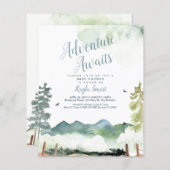 Einladungen zum Budget Adventure (Vorne/Hinten)