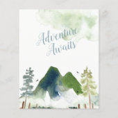 Einladungen zum Budget Adventure (Rückseite)