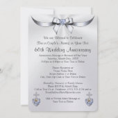 Einladungen zum christlichen Diamond-Hochzeitstag (Rückseite)