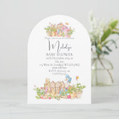 Einladungen zum Classic Peter Rabbit 12x18 Baby. (Stehend Vorderseite)