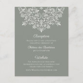 Einladungen zum Country Garden Lace (Vorderseite)