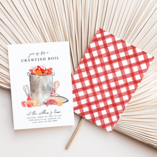 Einladungen zum Crawfish Boil | Crawfish Boil