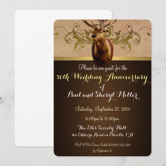 Einladungen zum Elch (Vorne/Hinten)