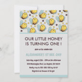 Einladungen zum ersten Geburtstag Niedlich Unser k (Vorderseite)