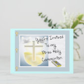 Einladungen zum ersten Heiligen Kommunitatstag (Stehend Vorderseite)